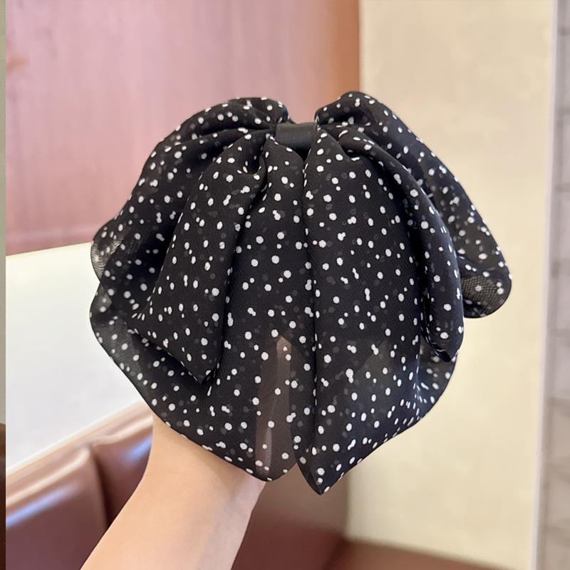 Lazy Holiday~ Atmosphere Black and White Polka Dot Chiffon Bow Skirt Colon Hair Band French Retro Headband чёрный
Lazy Holiday~ Atmosphere Black and White Polka Dot Chiffon Bow Skirt Colon Hair Band French Retro Headband чёрный
