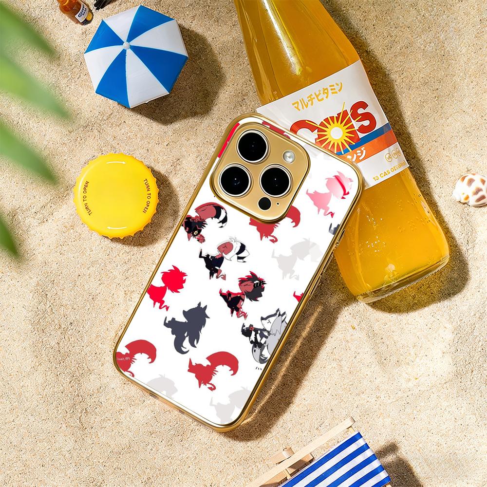 Helluva Boss classic anime pattern Phone Case For iphone 17 16 15 14 13 12 11Pro Plus Max Luxury Gold-plated glass Phone Case iPhone17
Helluva Boss classic anime pattern Phone Case For iphone 17 16 15 14 13 12 11Pro Plus Max Luxury Gold-plated glass Phone Case iPhone17
