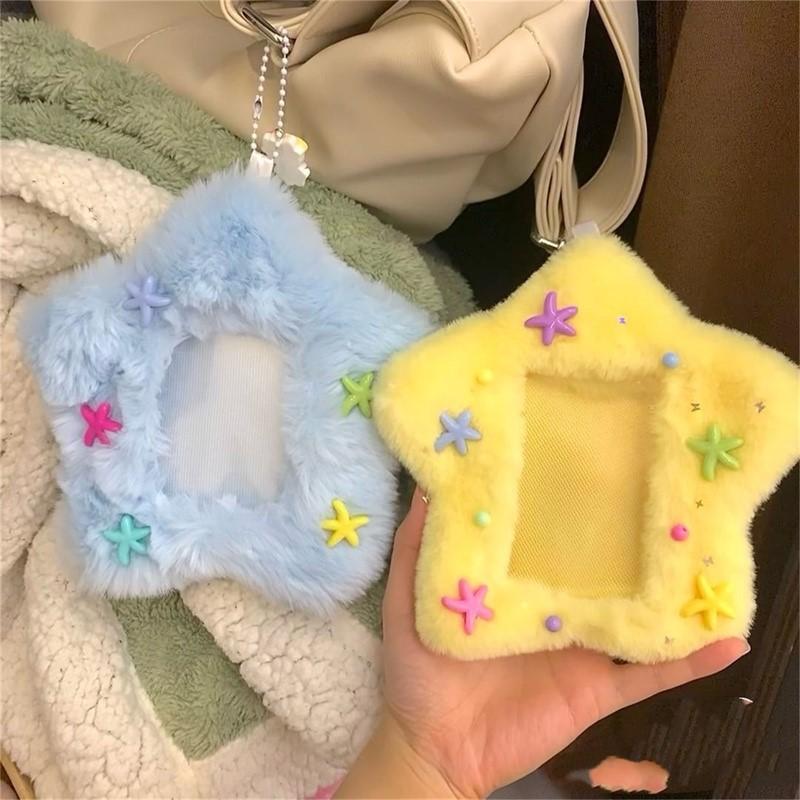 INS Plush Star Фотодержатель Пушистый 3-дюймовый Папка-регистратор Чехлы для фотокарточек Сумка Подвеска Альбом Школьные канцелярские принадлежности Фоточехлы
INS Plush Star Фотодержатель Пушистый 3-дюймовый Папка-регистратор Чехлы для фотокарточек Сумка Подвеска Альбом Школьные канцелярские принадлежности Фоточехлы
