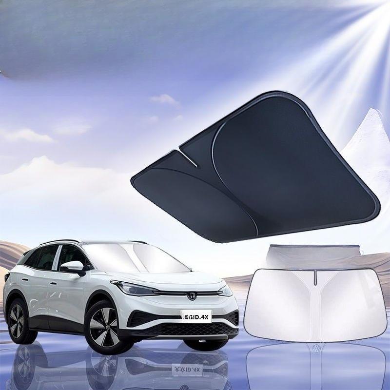 For Volkswagen ID.4X VW Car Windshield Sun Shade Blocks UV Ray Reflector Auto Window Visor Shield Cover Foldable Parasol 1 Piece
For Volkswagen ID.4X VW Car Windshield Sun Shade Blocks UV Ray Reflector Auto Window Visor Shield Cover Foldable Parasol 1 Piece
