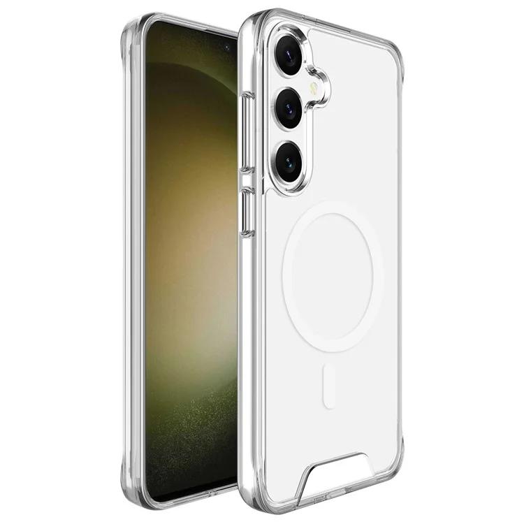 Для Samsung Galaxy S24+ Магнитный чехол из ТПУ+ПК военного класса, Защитная пленка для телефона
Для Samsung Galaxy S24+ Магнитный чехол из ТПУ+ПК военного класса, Защитная пленка для телефона