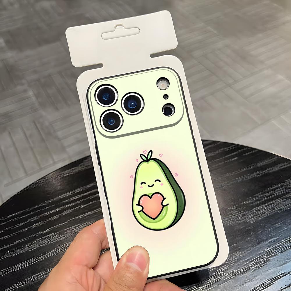Cute Avocado Phone Case For IPhone 17 Air 16 E Pro Max 15 14 13 Mini 12 Pro 11 Max Plus Black Soft Shell iPhone17 Air
Cute Avocado Phone Case For IPhone 17 Air 16 E Pro Max 15 14 13 Mini 12 Pro 11 Max Plus Black Soft Shell iPhone17 Air