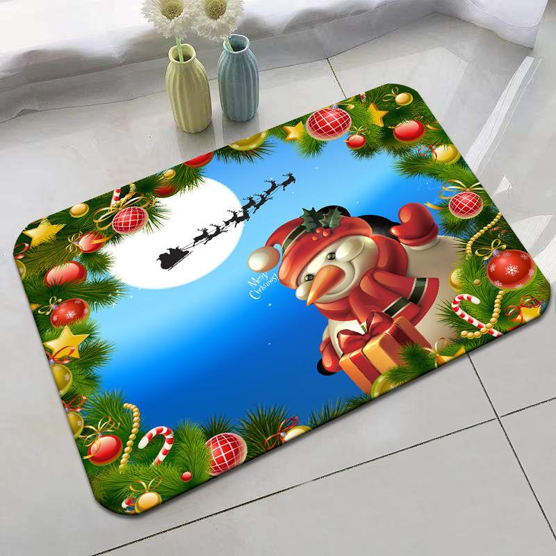 Diatom mud floor mat Cartoon Christmas wind water absorption quick drying foot mat Dust removal non-slip door floor mat 40*60cm
Diatom mud floor mat Cartoon Christmas wind water absorption quick drying foot mat Dust removal non-slip door floor mat 40*60cm