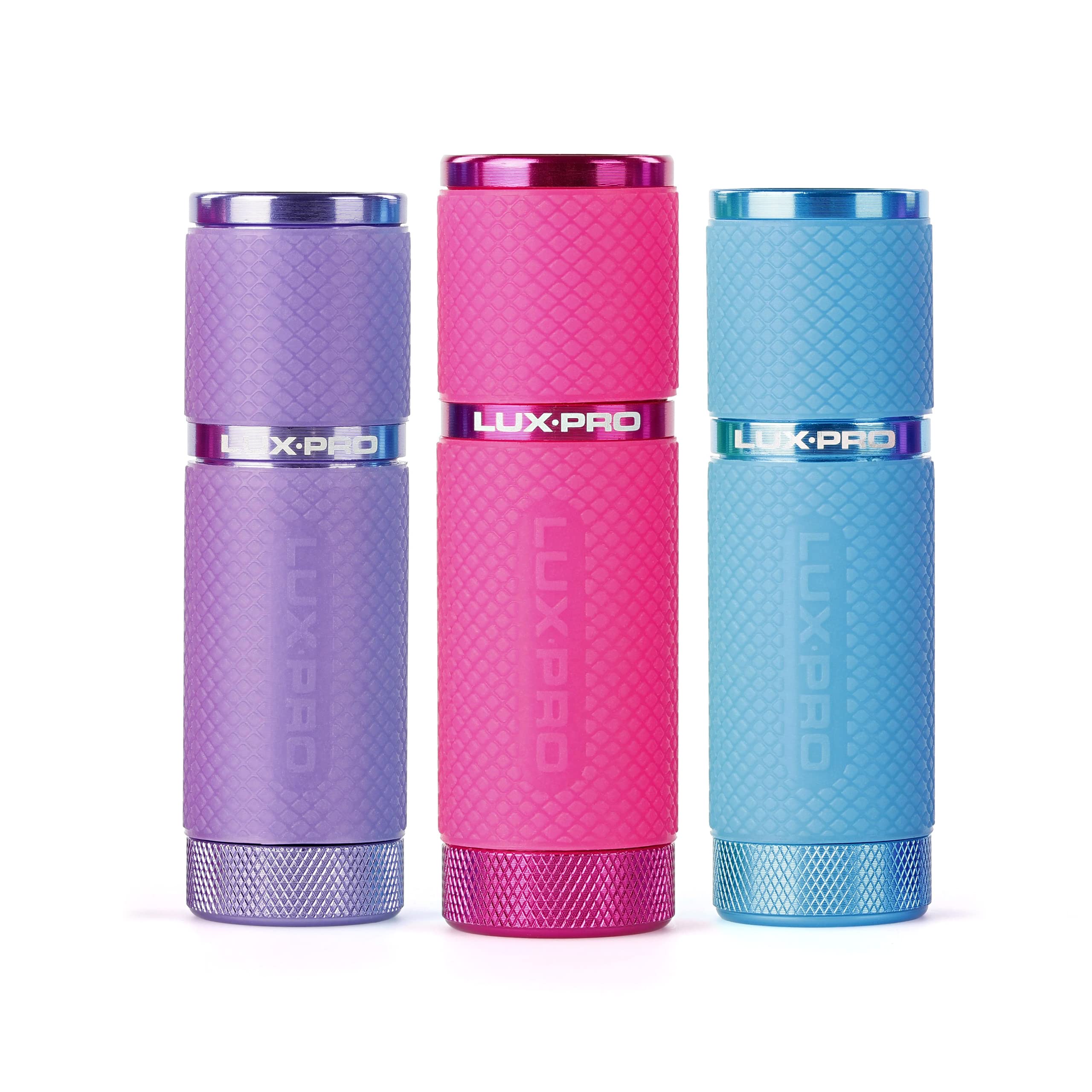 Tactical LED Handheld Max LP395 Gel Glow in the Dark 9 LED Flashlight LUX-PRO - Multi-Mode Flashlight, Brightness, - Pink, Purple, Blue.
Tactical LED Handheld Max LP395 Gel Glow in the Dark 9 LED Flashlight LUX-PRO - Multi-Mode Flashlight, Brightness, - Pink, Purple, Blue.