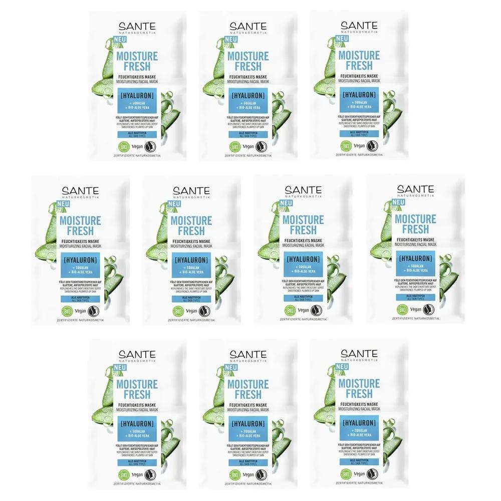 Маска для лица Sante Moisture Fresh 8 мл 10 шт.
Маска для лица Sante Moisture Fresh 8 мл 10 шт.