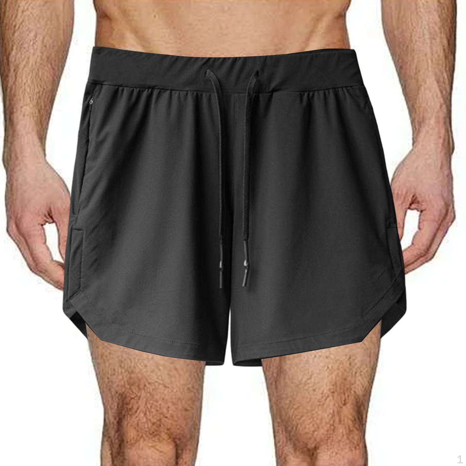 Men Workout Shorts, Athletic Running Shorts with Towel Loop, Soft Sportswear Zipper Pockets for L
Men Workout Shorts, Athletic Running Shorts with Towel Loop, Soft Sportswear Zipper Pockets for L