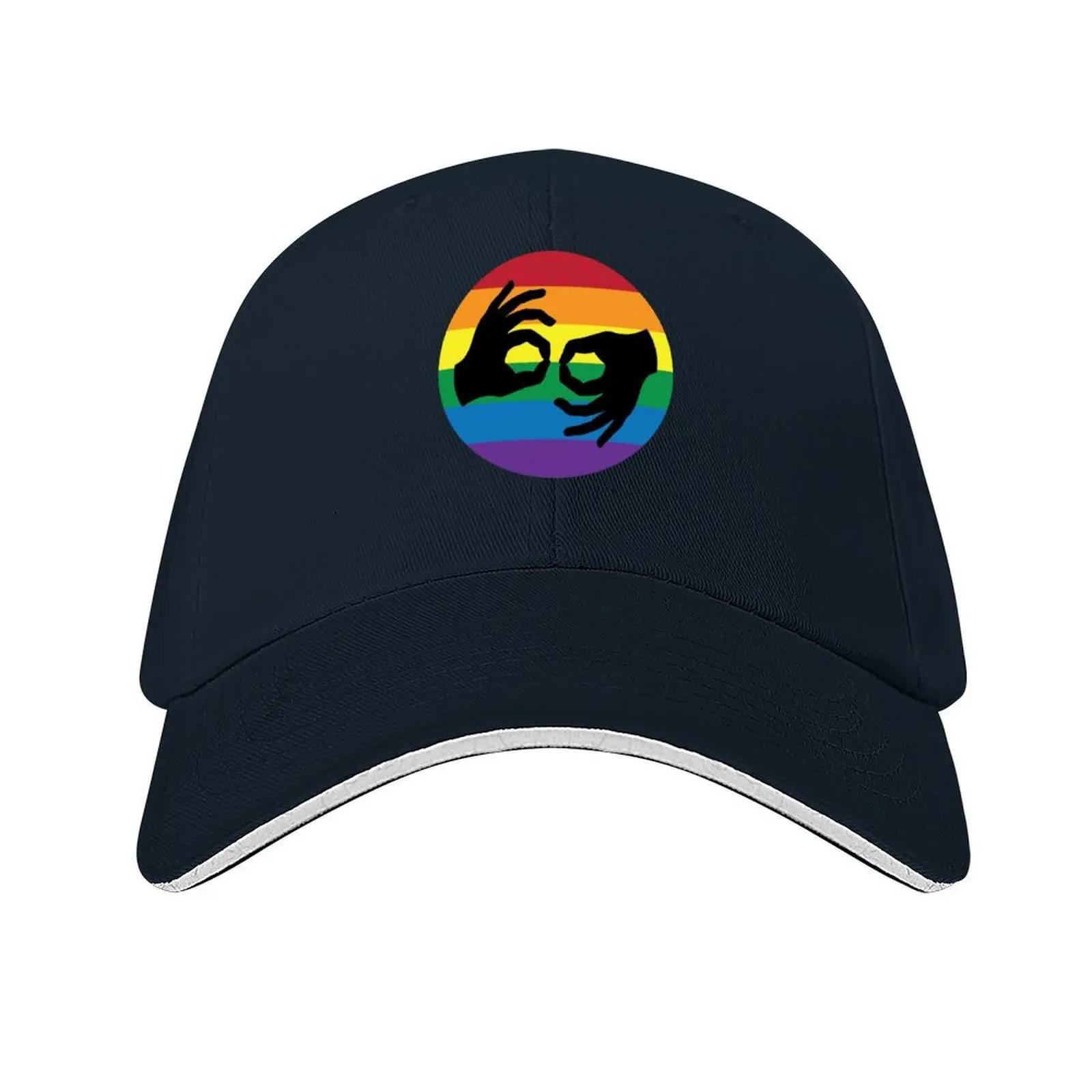 ASL LGBTQ Rainbow American Sign Language Interpreter Symbol Hands Baseball Cap fashionable sun hat Snap Back Hat Women Unisexs
ASL LGBTQ Rainbow American Sign Language Interpreter Symbol Hands Baseball Cap fashionable sun hat Snap Back Hat Women Unisexs