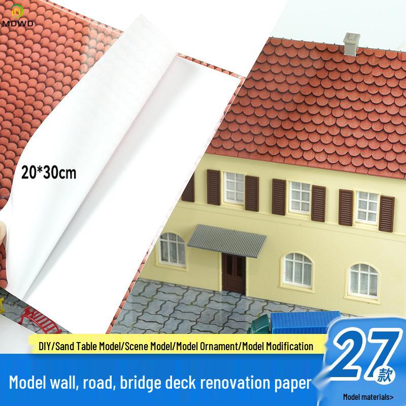 30x20cm Miniature Simulated Wall Sticker: Clear, Self-Adhesive, Laminated, Multi-Scale Design
30x20cm Miniature Simulated Wall Sticker: Clear, Self-Adhesive, Laminated, Multi-Scale Design