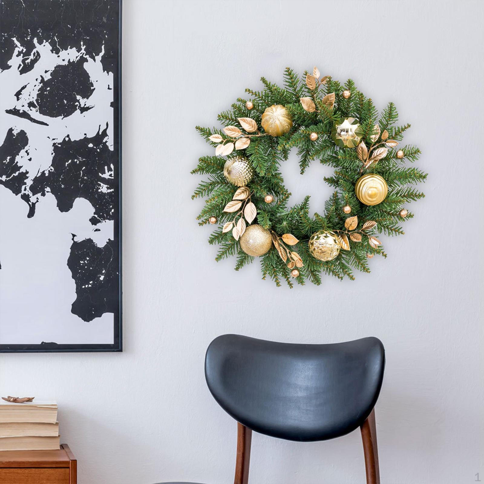 Artificial Green Leaves Wreath Greenery Leaf Floral Door Front for Wall Office
Artificial Green Leaves Wreath Greenery Leaf Floral Door Front for Wall Office
