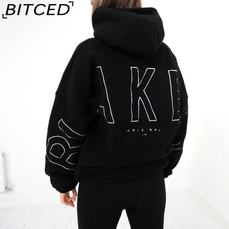 BITCED Fleece-lined jacket with embroidered puffed-stitch detailing Autumn/Winter collection from trendy streetwear brand Thickened hooded sweatshirt XXL
BITCED Fleece-lined jacket with embroidered puffed-stitch detailing Autumn/Winter collection from trendy streetwear brand Thickened hooded sweatshirt XXL
