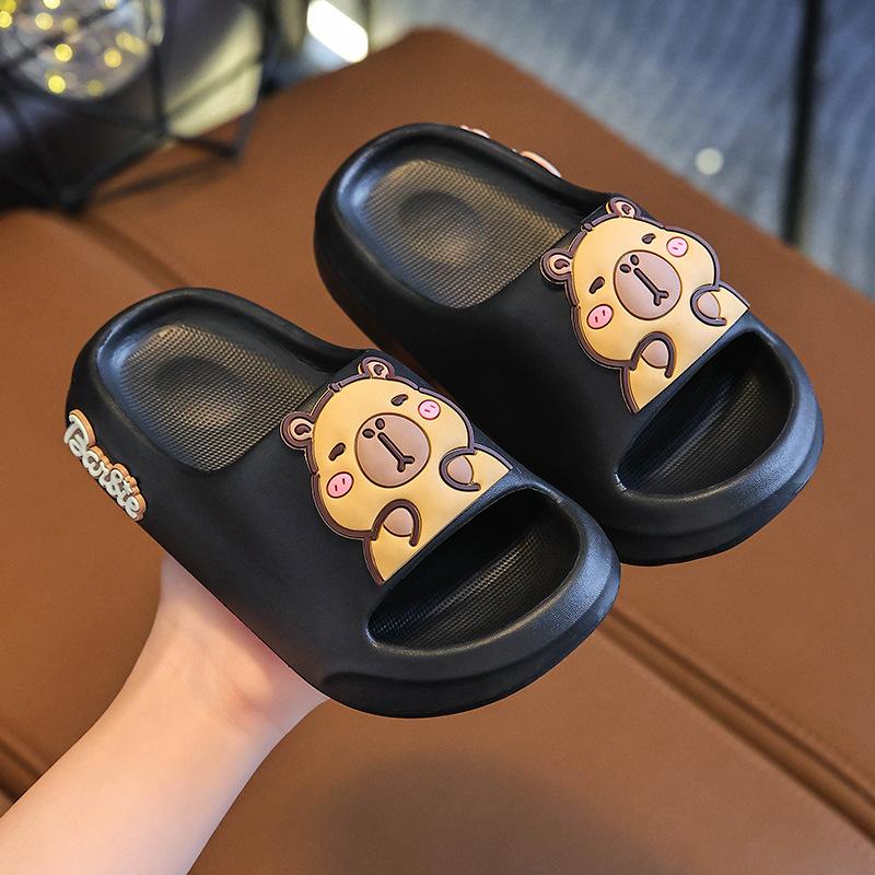 Children Slippers EVA Soft Soled Bathroom Slippers Girl Cartoon Anti Slip Slippers 3-12 Years Old Boys Home Slippers 24-25 чёрный
Children Slippers EVA Soft Soled Bathroom Slippers Girl Cartoon Anti Slip Slippers 3-12 Years Old Boys Home Slippers 24-25 чёрный