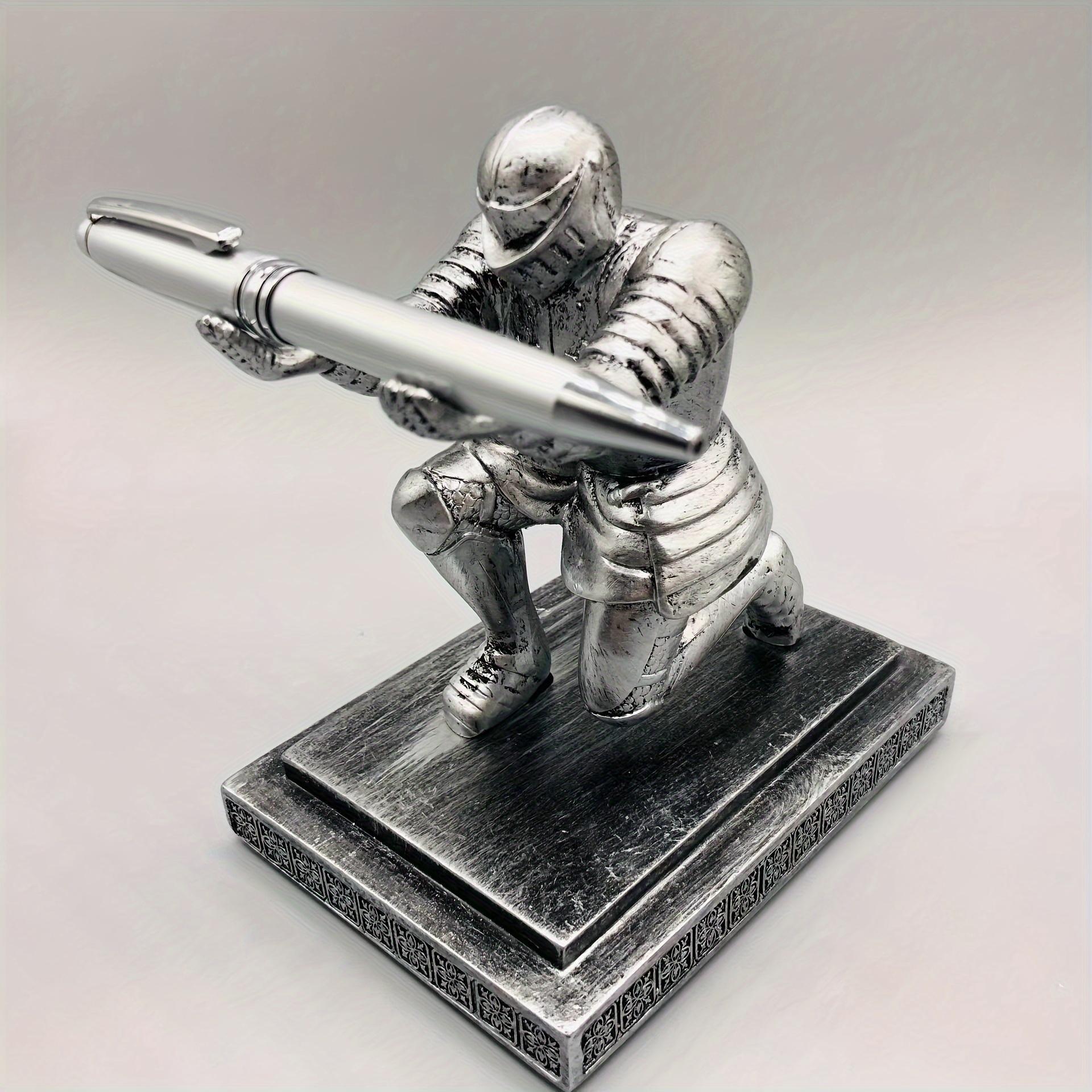 Executive Knight Resin Pen Holder Unique Desk Accessory for Graduation Birthday Gifts, Office Decor, Creative, Desktop Accessories
Executive Knight Resin Pen Holder Unique Desk Accessory for Graduation Birthday Gifts, Office Decor, Creative, Desktop Accessories