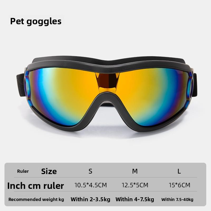 Pet Glasses Dog Goggles Windproof UV Protection Pet Headgear Supplies Small and Medium Dog Sunglasses S
Pet Glasses Dog Goggles Windproof UV Protection Pet Headgear Supplies Small and Medium Dog Sunglasses S
