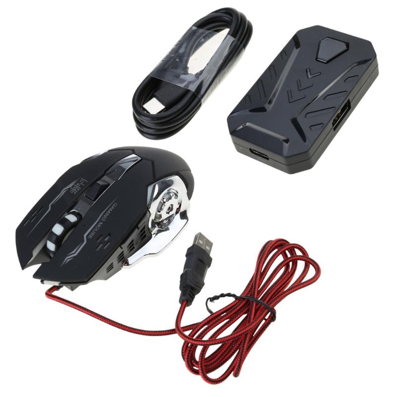 Игровой конвертер клавиатуры и мыши, Адаптер-конвертер клавиатуры и мыши для мобильных игр, для игрового устройства мобильного телефона
Игровой конвертер клавиатуры и мыши, Адаптер-конвертер клавиатуры и мыши для мобильных игр, для игрового устройства мобильного телефона