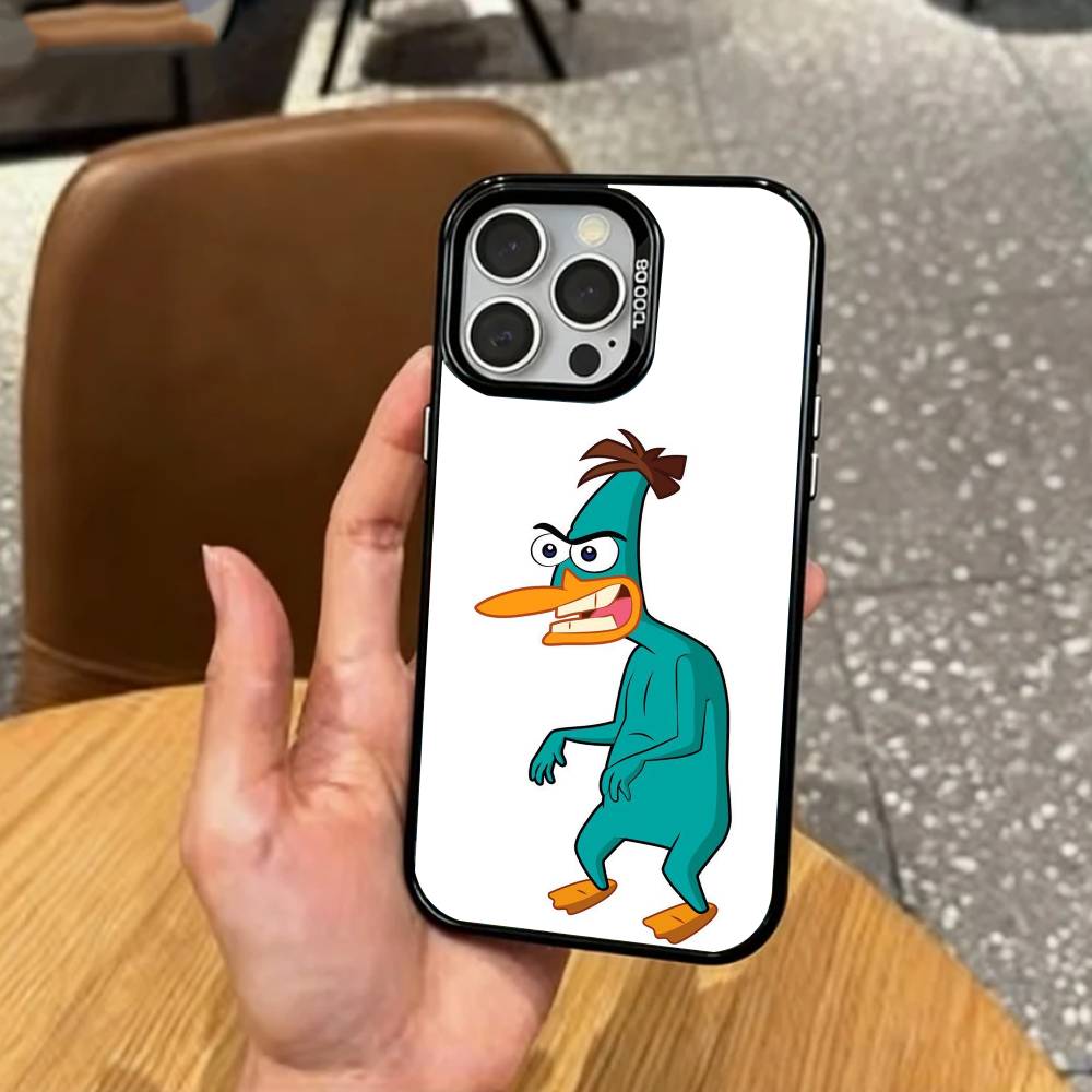 cute Cartoon P-Perry The P-Platypus Phone Case For iPhone17,16,15,14,13,12,11 Plus,Pro Max Colored Silver Plated Inside Cover iPhone14Plus
cute Cartoon P-Perry The P-Platypus Phone Case For iPhone17,16,15,14,13,12,11 Plus,Pro Max Colored Silver Plated Inside Cover iPhone14Plus