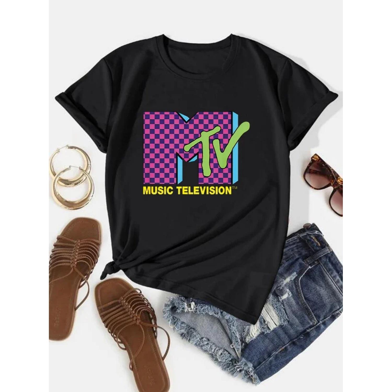 Music Television 80 s Neon Pink Checkerboard Logo t-shirt t-shirts Tshirts For Women Round neck printing womens t shirts XXXXXL чорний
Music Television 80 s Neon Pink Checkerboard Logo t-shirt t-shirts Tshirts For Women Round neck printing womens t shirts XXXXXL чорний