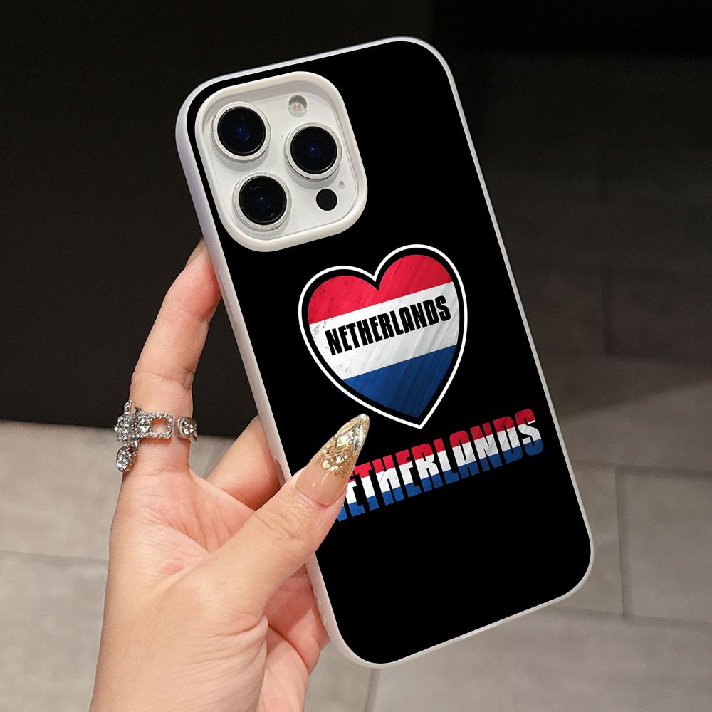 Netherland Dutch Flag Jelly Double layer White Mobile Phone Case for iPhone 17 16 15 14 13 12 11 Air Pro Max Plus Protective iPhone 16e
Netherland Dutch Flag Jelly Double layer White Mobile Phone Case for iPhone 17 16 15 14 13 12 11 Air Pro Max Plus Protective iPhone 16e