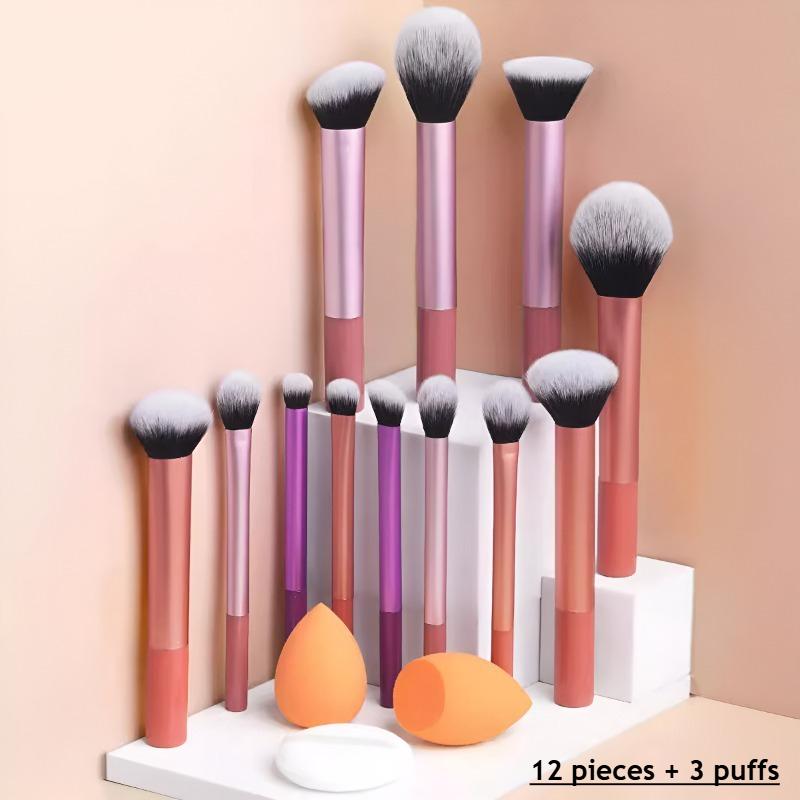 15pcs Makeup Brush Beauty Eggs Set for Foundation Blush Eyeshadow Concealer Powder Blending Professional Cosmetics Beauty Tool
15pcs Makeup Brush Beauty Eggs Set for Foundation Blush Eyeshadow Concealer Powder Blending Professional Cosmetics Beauty Tool