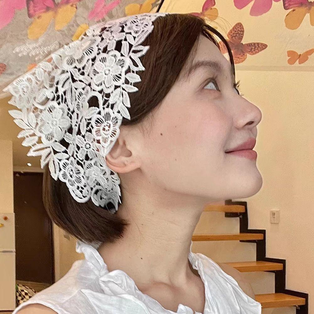 French Pastoral Style Triangle Headband Crochet Beach Hair Accessories Girl Flower Headscarf 06
French Pastoral Style Triangle Headband Crochet Beach Hair Accessories Girl Flower Headscarf 06