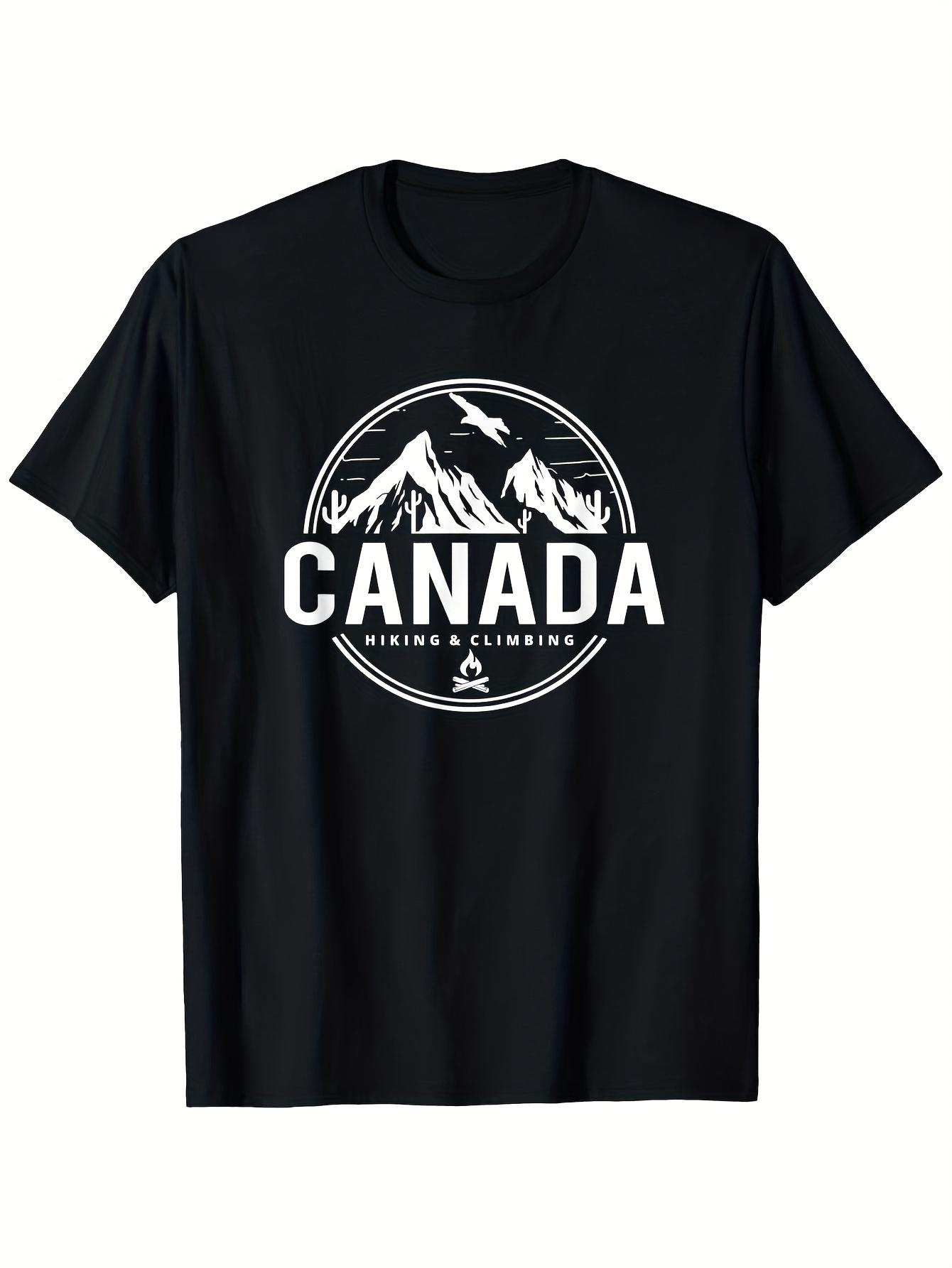 Canadian Local Warehouse Mountaineering And Hiking Graphic T-shirt - 100% Cotton Round Neck Short Sleeve Loose Casual Outdoor Shirt S
Canadian Local Warehouse Mountaineering And Hiking Graphic T-shirt - 100% Cotton Round Neck Short Sleeve Loose Casual Outdoor Shirt S