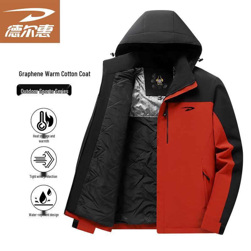 Deerway Men s Winter Outdoor Windproof Warm Detachable Hood Padded Jacket M
Deerway Men s Winter Outdoor Windproof Warm Detachable Hood Padded Jacket M