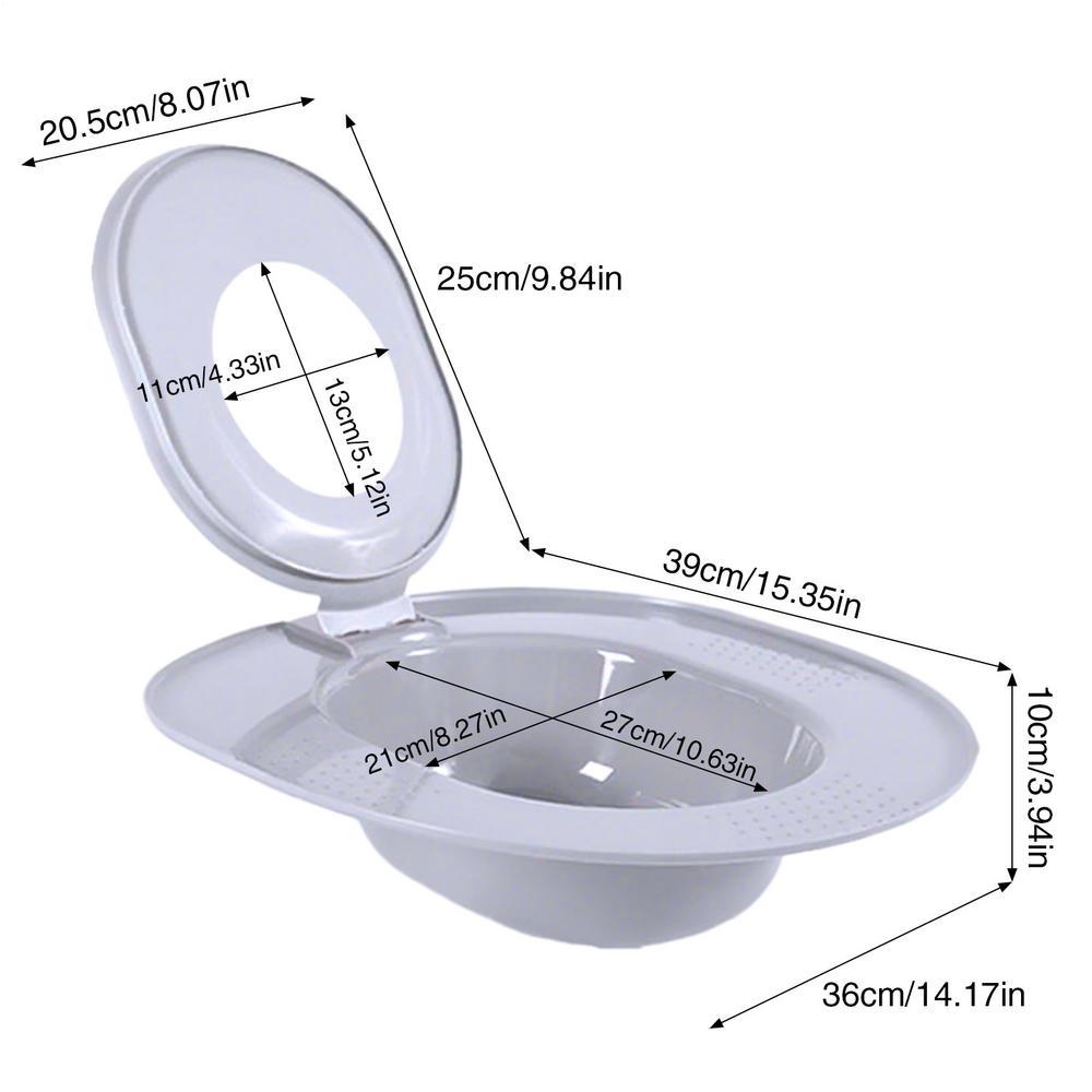 Reusable Cat Toilet Guide Cat Toilet Trainer Detachable Cat Toilet Sand Tray Sand Pot Training Mat Cat Toilet Cleaning Tool сірий колір
Reusable Cat Toilet Guide Cat Toilet Trainer Detachable Cat Toilet Sand Tray Sand Pot Training Mat Cat Toilet Cleaning Tool сірий колір