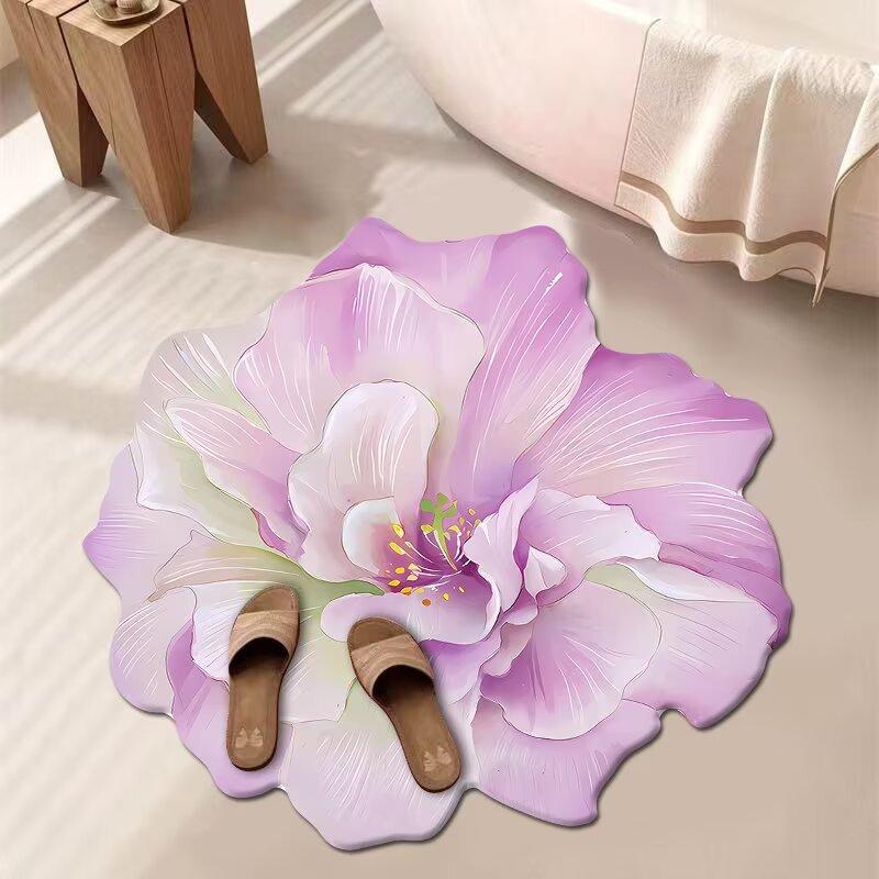 3D Цветочный Ковер Ванная Комната Впитывающий Бытовой Противоскользящий Грязеотталкивающий Легкий в Уходе Коврик для Ног 80X80 CM
3D Цветочный Ковер Ванная Комната Впитывающий Бытовой Противоскользящий Грязеотталкивающий Легкий в Уходе Коврик для Ног 80X80 CM