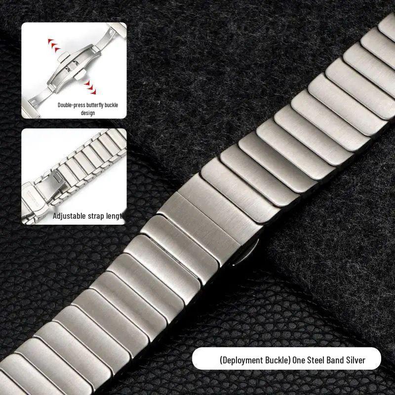 Bamboo Joint Style Metal Watch for iWatch with Universal Apple/Huawei Bumper, Slim Waist, & Butterfly Buckle. 42/44/45/49mm серебряный
Bamboo Joint Style Metal Watch for iWatch with Universal Apple/Huawei Bumper, Slim Waist, & Butterfly Buckle. 42/44/45/49mm серебряный