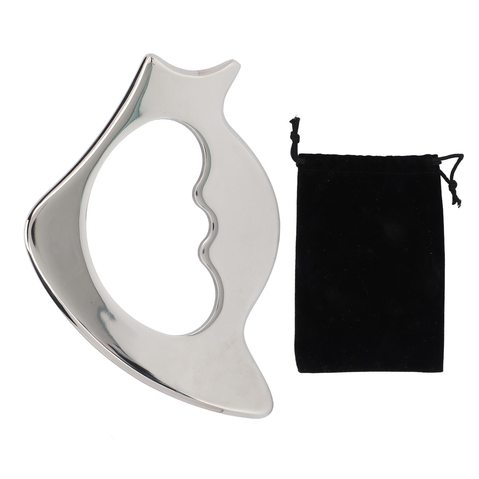 Massage Tool Stainless Steel Physical Therapy Gua Sha Muscle Scraper Tool with Storage Bag for Legs
Massage Tool Stainless Steel Physical Therapy Gua Sha Muscle Scraper Tool with Storage Bag for Legs