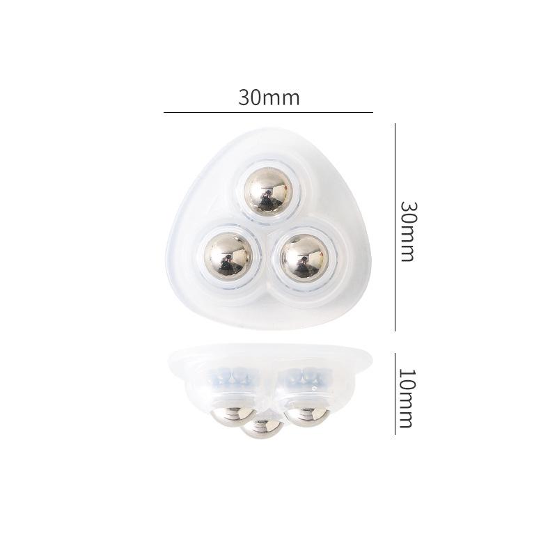 Adhesive Tri-Ball Universal Wheel: No-Punch, Wear-Resistant Caster for Household Use Pack of 4
Adhesive Tri-Ball Universal Wheel: No-Punch, Wear-Resistant Caster for Household Use Pack of 4