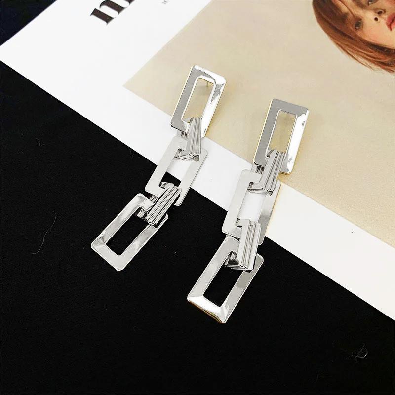 Long Exaggerated Square Hanging Earrings Multi-layers Hollow Geometric Pendants Gold Color Metal Dangle Earrings bijoux femme
Long Exaggerated Square Hanging Earrings Multi-layers Hollow Geometric Pendants Gold Color Metal Dangle Earrings bijoux femme