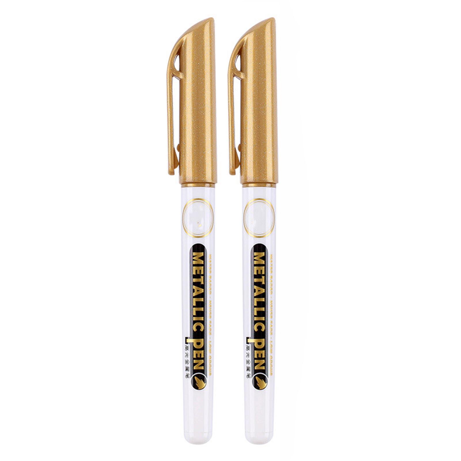 Paint Highlights Gold Silver Resin Drawing Pen Permanent Marker Metallic Pen Epoxy Resin Mold gold-2pcs
Paint Highlights Gold Silver Resin Drawing Pen Permanent Marker Metallic Pen Epoxy Resin Mold gold-2pcs