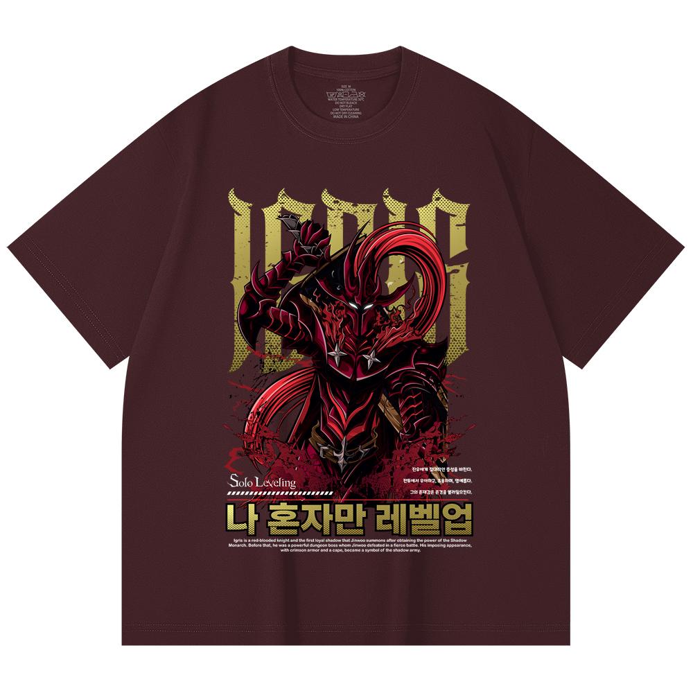 230 Gsm 100% Cotton Solo Leveling V12 Igris Print Unisex Heavy Cotton T Shirt 2XL вина червоного кольору
230 Gsm 100% Cotton Solo Leveling V12 Igris Print Unisex Heavy Cotton T Shirt 2XL вина червоного кольору