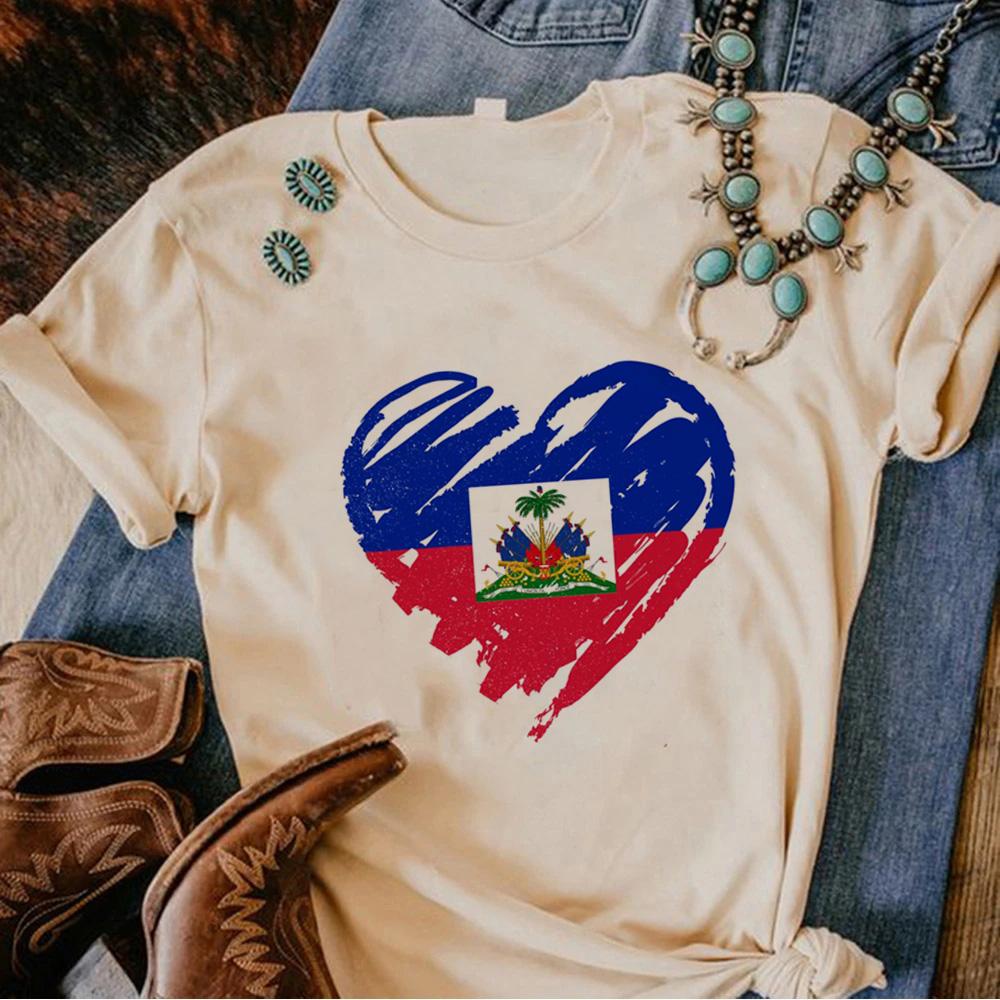 Haiti top Women comic top feUnisex 2000s clothes S
Haiti top Women comic top feUnisex 2000s clothes S