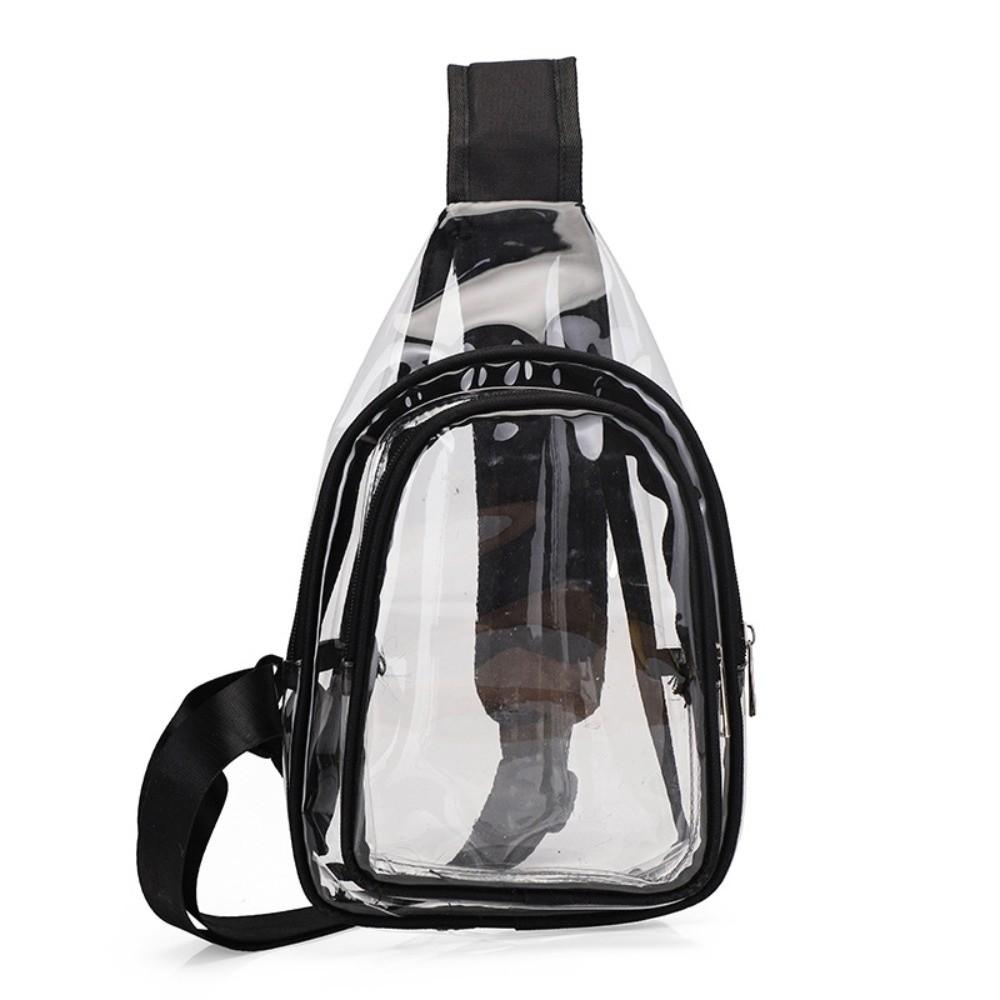Large Size PVC Chest Bag Trendy Transparent Bag Travel Clear Sling Bag Biking
Large Size PVC Chest Bag Trendy Transparent Bag Travel Clear Sling Bag Biking