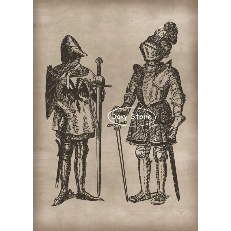 Винтажные рыцарские доспехи мечи французские художественные плакаты и принты холст живопись ретро настенные картины для гостиной домашний декор 21cm×30cm NoFrame
Винтажные рыцарские доспехи мечи французские художественные плакаты и принты холст живопись ретро настенные картины для гостиной домашний декор 21cm×30cm NoFrame