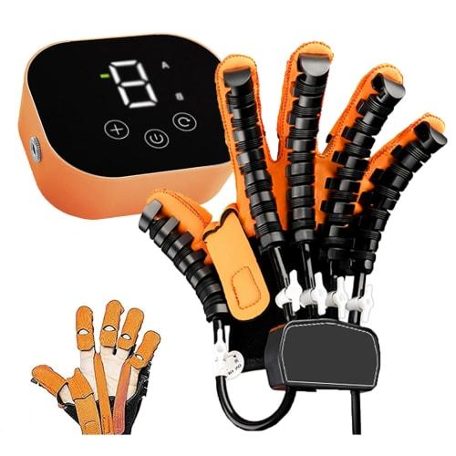 ASHLGQB Hand Rehabilitation Robot Gloves, Stroke Recovery Device, Adjustable Strength, Rechargeable Right and Left Hand Finger Rehabilitation Trainer
ASHLGQB Hand Rehabilitation Robot Gloves, Stroke Recovery Device, Adjustable Strength, Rechargeable Right and Left Hand Finger Rehabilitation Trainer