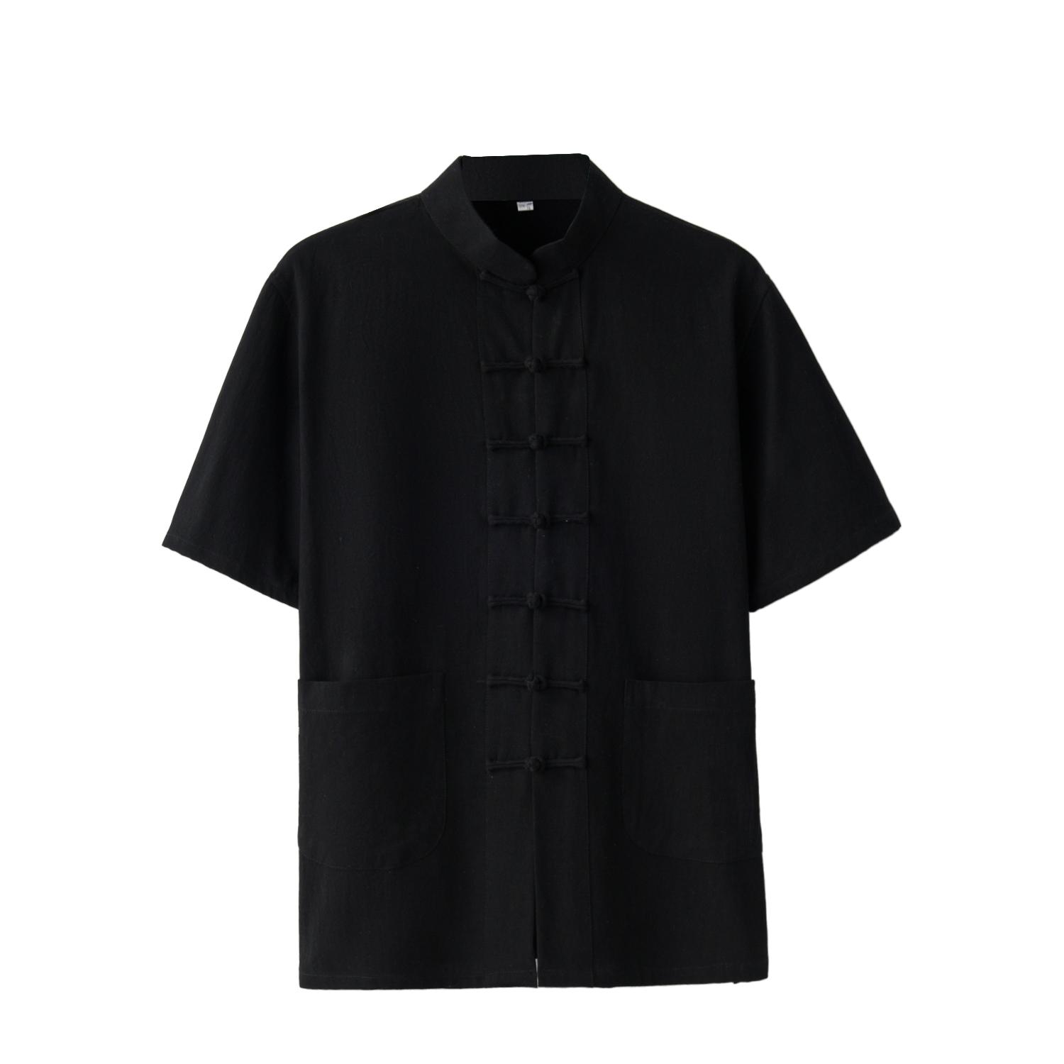Chinese Traditional Clothes Style Short Sleeve Tai Chi Pure Cotton Shirt Tang Suit Uniform for Men Kung Fu Tang Zhuang Male Top 4XL
Chinese Traditional Clothes Style Short Sleeve Tai Chi Pure Cotton Shirt Tang Suit Uniform for Men Kung Fu Tang Zhuang Male Top 4XL