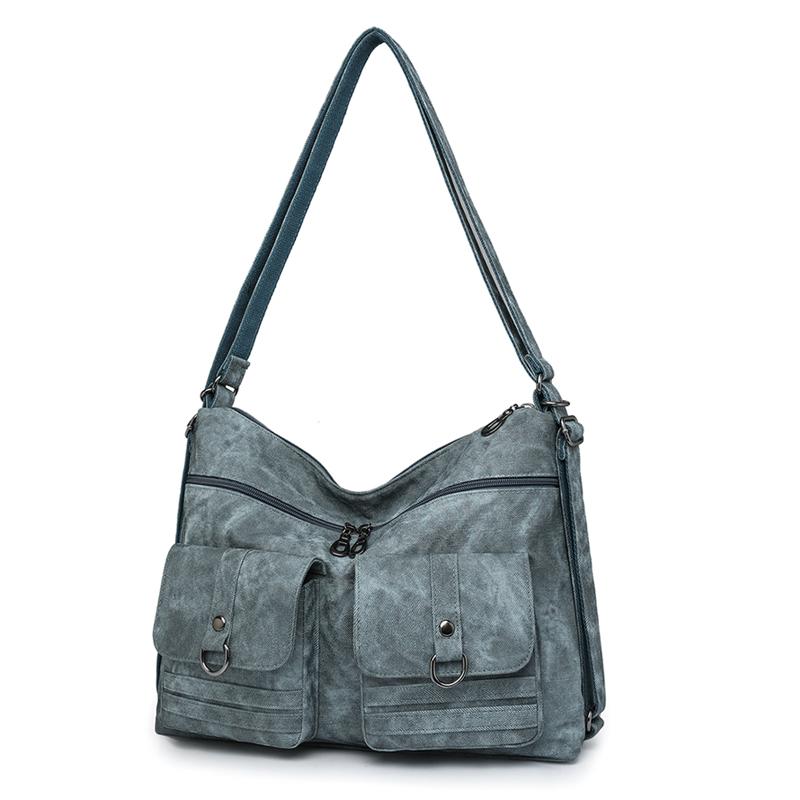 Жіноча сумка великої місткості, сумка через плече, сумка-тоут з м якої шкіри, сумка через плече для поїздок на роботу синій
Жіноча сумка великої місткості, сумка через плече, сумка-тоут з м якої шкіри, сумка через плече для поїздок на роботу синій