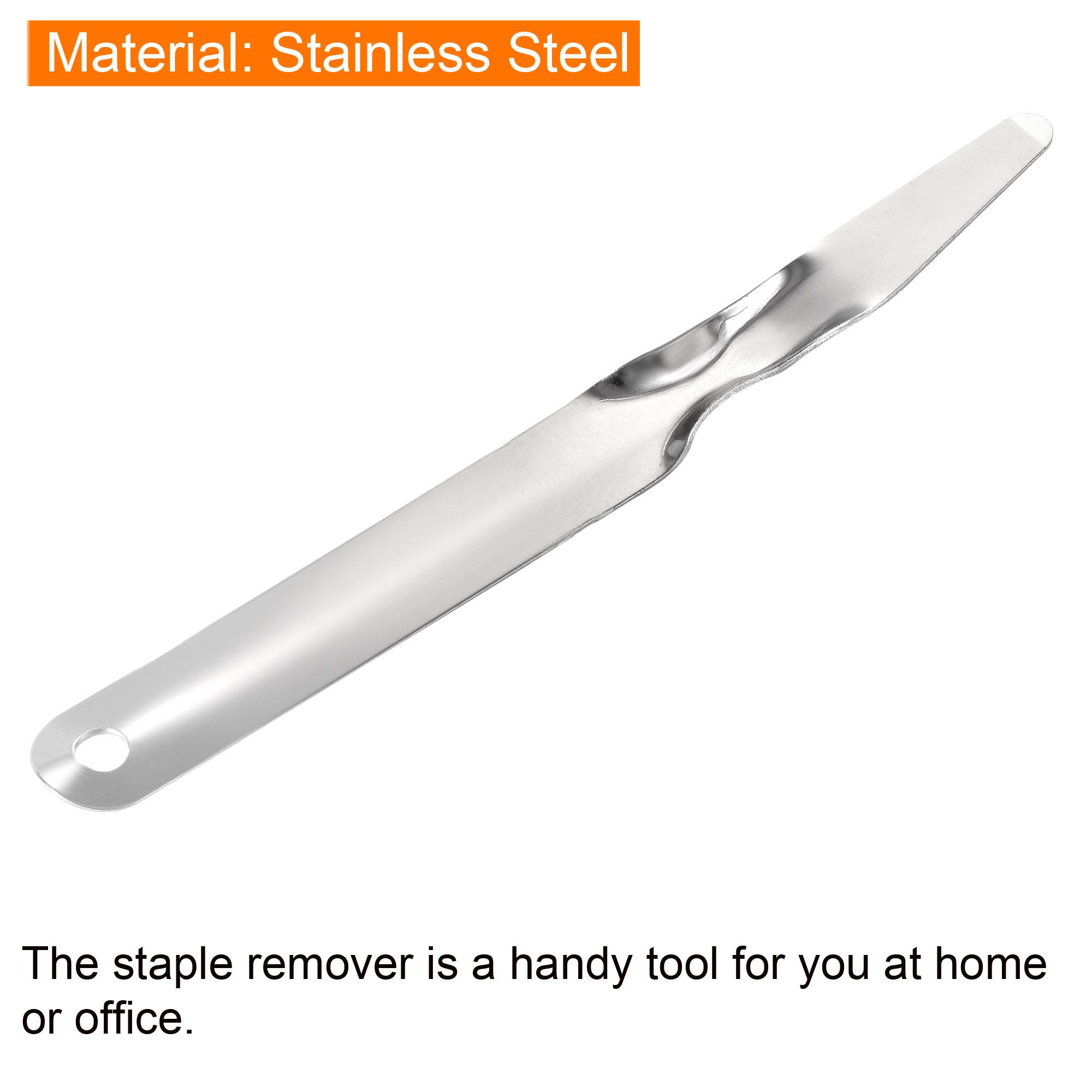 1/2Pcs Multifunctional Portable Staple Remover Tools Flat Staplers Puller Outdoor Stainless Steel Silver Dismantling Tool
1/2Pcs Multifunctional Portable Staple Remover Tools Flat Staplers Puller Outdoor Stainless Steel Silver Dismantling Tool