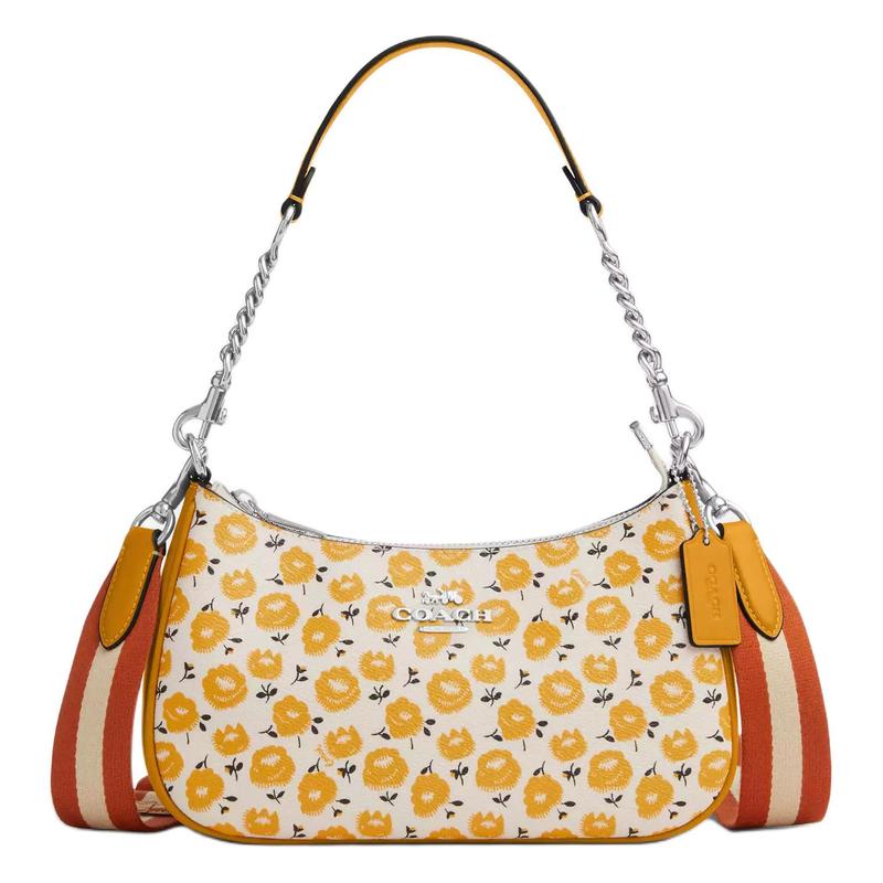 COACH Teri 25 Letter Logo Floral Printed Coated Canvas Crossbody Shoulder Bag Medium Women s Orange and Beige помаранчевий
COACH Teri 25 Letter Logo Floral Printed Coated Canvas Crossbody Shoulder Bag Medium Women s Orange and Beige помаранчевий