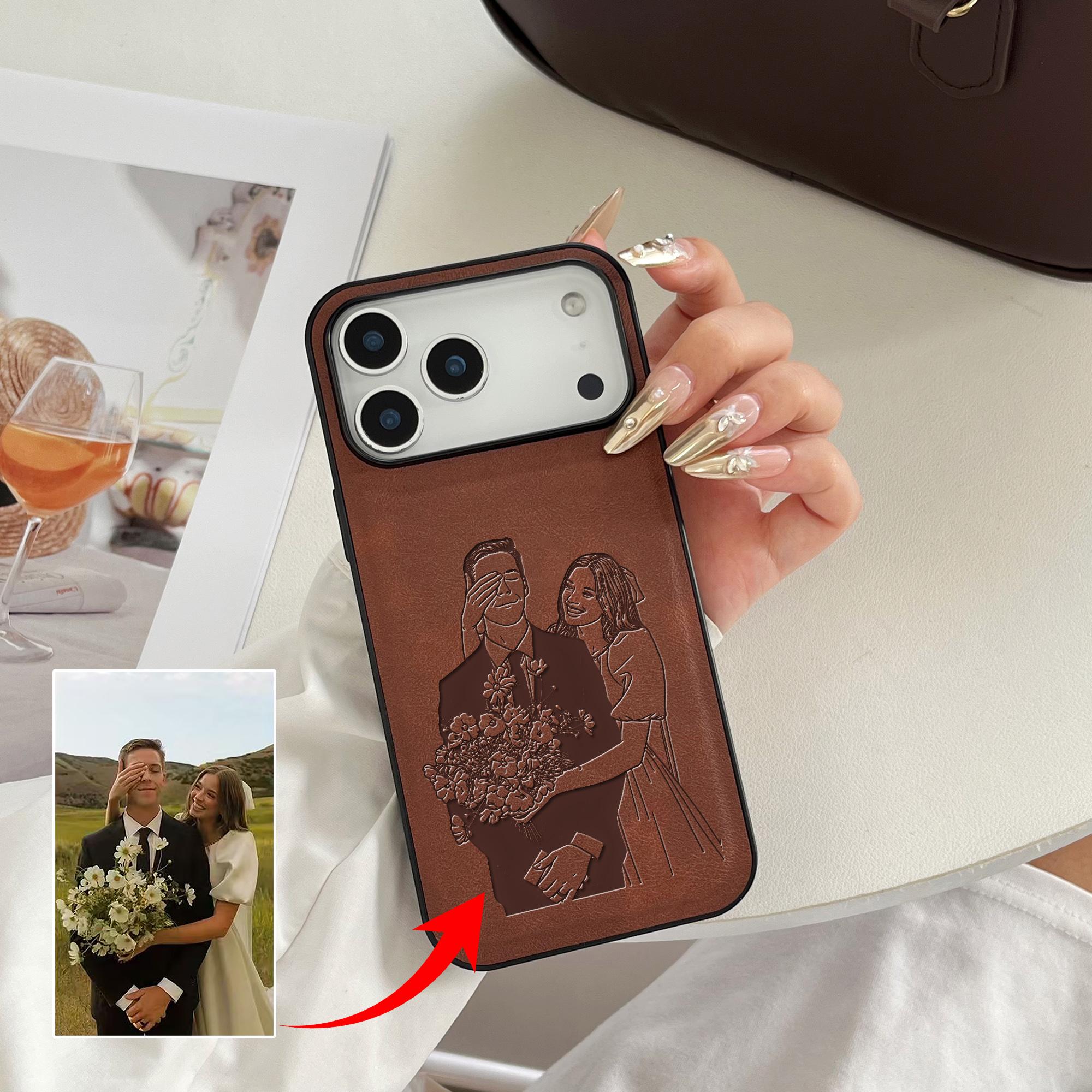Custom DIY Photo Personalized Sketch 3D Laser Engraving Soft Faux Leather Phone Case For iPhone 13 14 15 16 17 Pro Max Air Plus For iPhone 16 Pro
Custom DIY Photo Personalized Sketch 3D Laser Engraving Soft Faux Leather Phone Case For iPhone 13 14 15 16 17 Pro Max Air Plus For iPhone 16 Pro