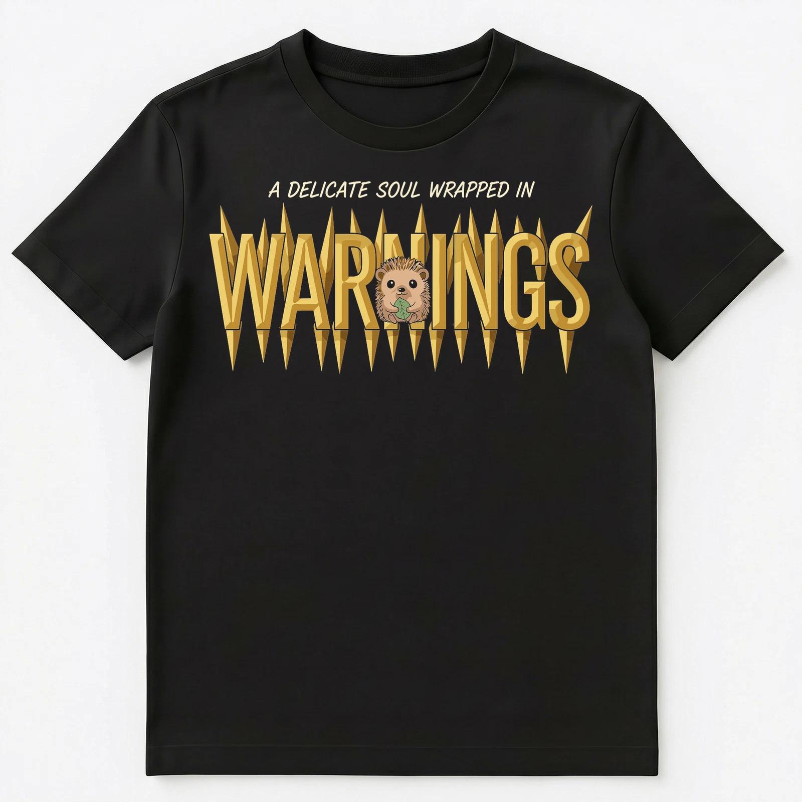 Hedgehog Lover Delicate Soul Wrapped In Warnings Unisex T-Shirt S
Hedgehog Lover Delicate Soul Wrapped In Warnings Unisex T-Shirt S