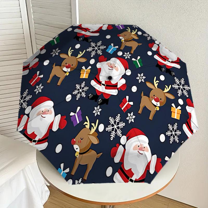 1pc Santa Claus Automatic Folding Umbrella, Heavy-Duty 8-Rib Construction, Perfect for Everyday yy251114182
1pc Santa Claus Automatic Folding Umbrella, Heavy-Duty 8-Rib Construction, Perfect for Everyday yy251114182