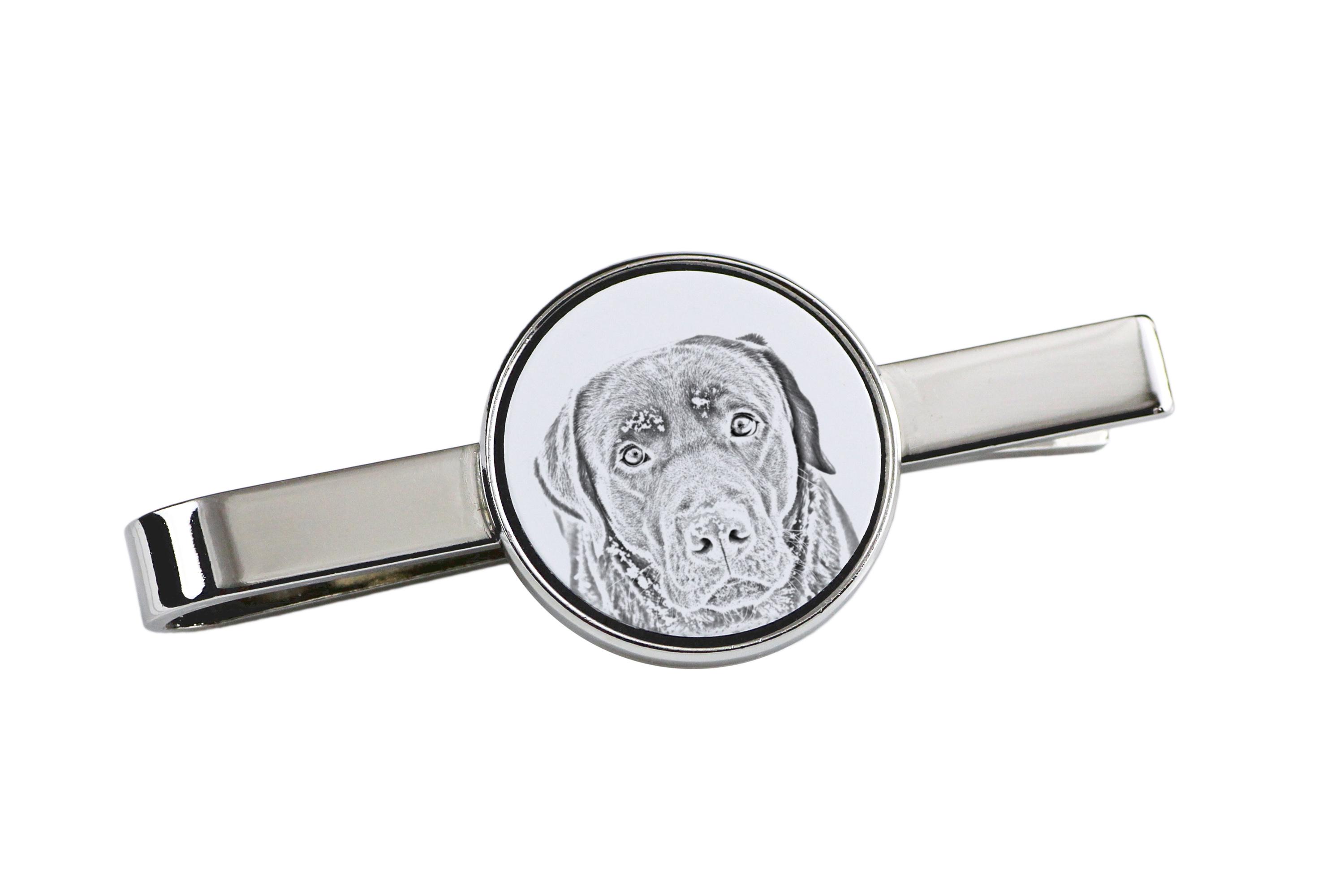 Labrador Retriever - tie clip with a dog, personalized tie clip, a unique gift for a man from the Art-Dog brand срібний
Labrador Retriever - tie clip with a dog, personalized tie clip, a unique gift for a man from the Art-Dog brand срібний