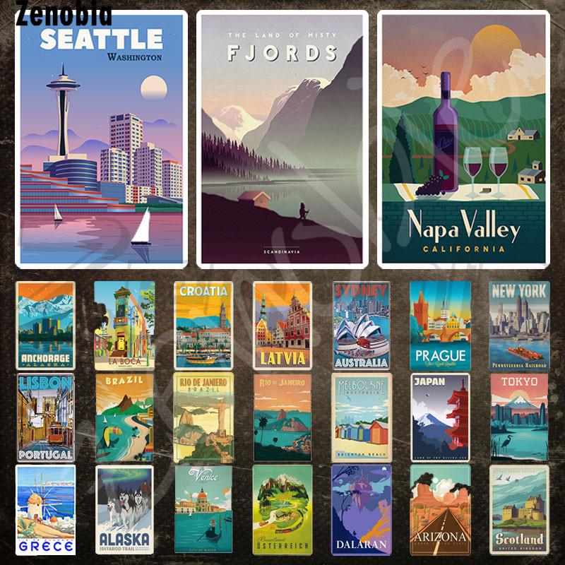 Винтажный дорожный металлический знак Seattle Fjords Napa Valley Landmark Buildingtin Sign City Landscape Metal Poster Plaque для декора комнаты 20x30cm
Винтажный дорожный металлический знак Seattle Fjords Napa Valley Landmark Buildingtin Sign City Landscape Metal Poster Plaque для декора комнаты 20x30cm