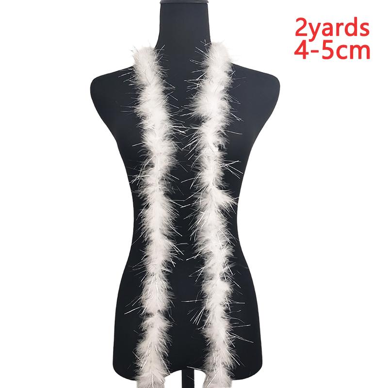 4-5cm Boa Feathers For Crafts 2Yard Party Sewing Turkey Pheasant Strip Blue Black White Plumas Long Decoration Clothes Dress Hat 2yards
4-5cm Boa Feathers For Crafts 2Yard Party Sewing Turkey Pheasant Strip Blue Black White Plumas Long Decoration Clothes Dress Hat 2yards