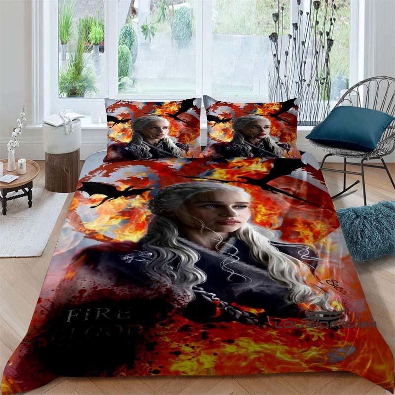 Game of Thrones-Themed Fantasy Adventure Bedding Set — Duvet Cover Set — Luxury Gift (Suitable for Double/Single Beds) 135x200cm
Game of Thrones-Themed Fantasy Adventure Bedding Set — Duvet Cover Set — Luxury Gift (Suitable for Double/Single Beds) 135x200cm