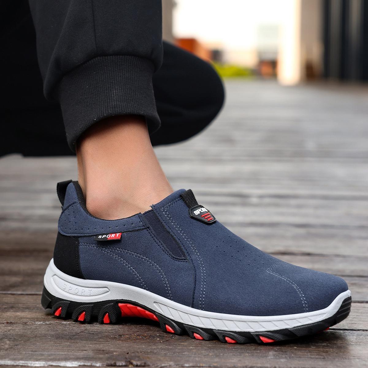 Чоловічі, Легкі, Дихаючі Кросівки, Трекінгові Кросівки - Нековзна М яка Підошва, Міцний ПУ Верх, Повсякденне Спортивне Взуття для Відкритого Повітря 43 синій
Чоловічі, Легкі, Дихаючі Кросівки, Трекінгові Кросівки - Нековзна М яка Підошва, Міцний ПУ Верх, Повсякденне Спортивне Взуття для Відкритого Повітря 43 синій