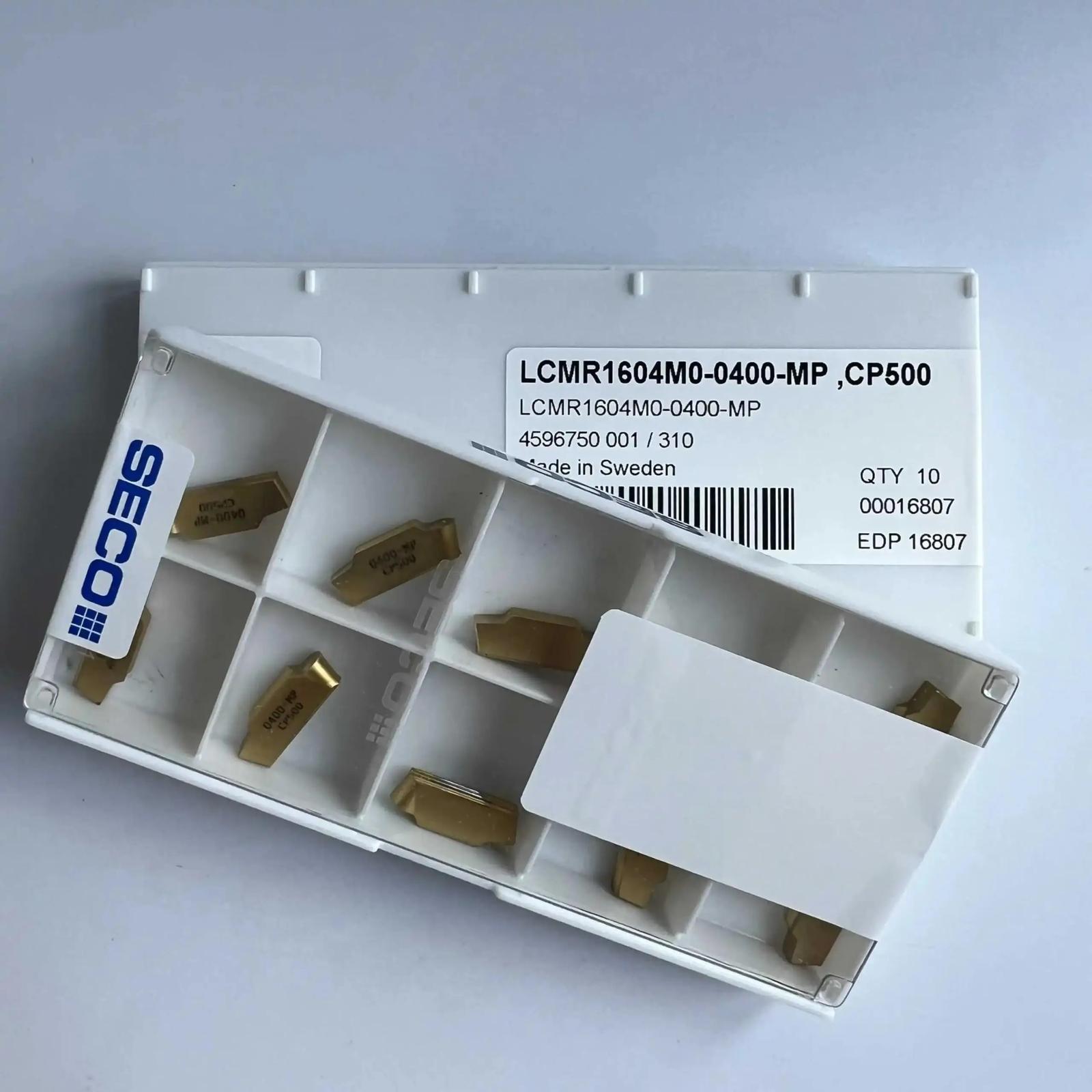 SECO / LCMR1604M0-0400-MP,CP500 /Original genuine CNC alloy blade 10 PCS
SECO / LCMR1604M0-0400-MP,CP500 /Original genuine CNC alloy blade 10 PCS